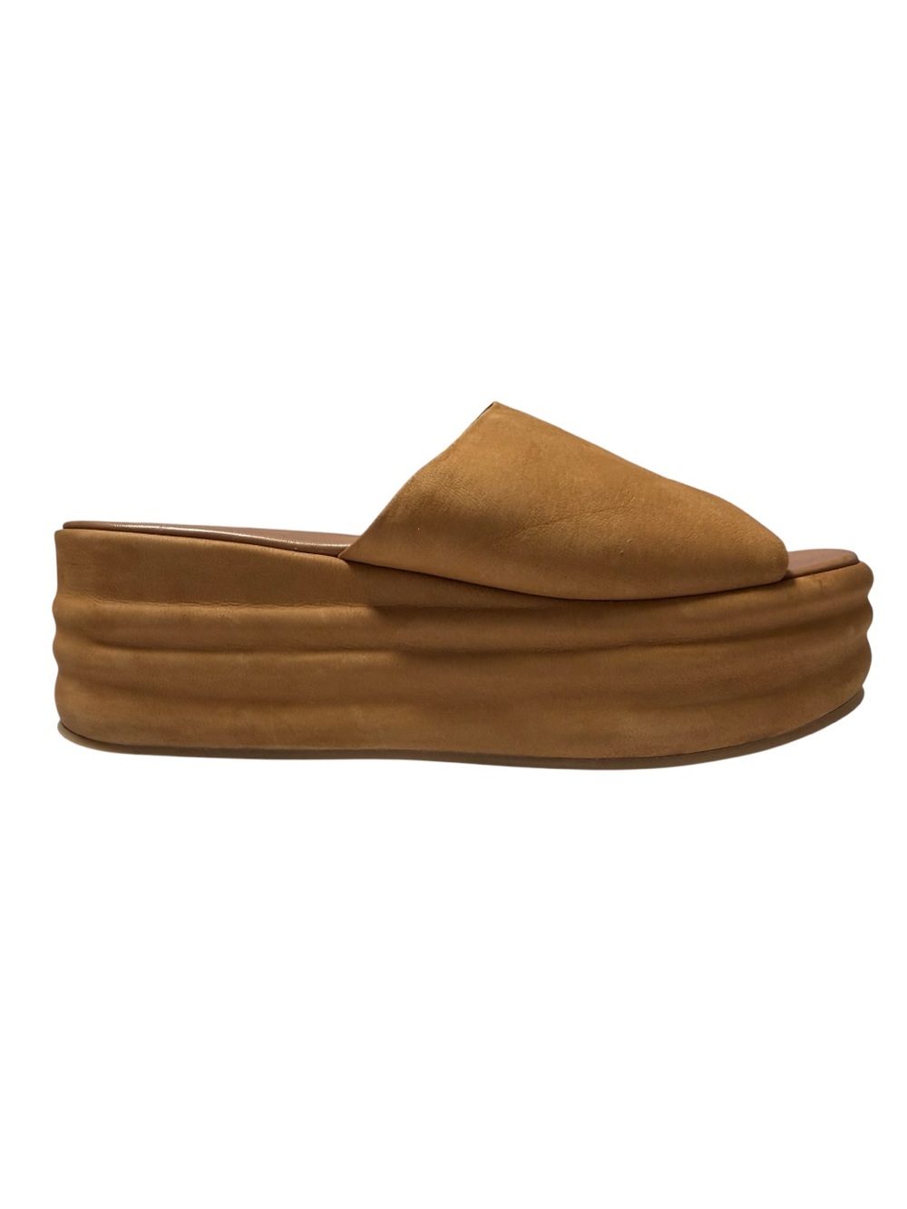 Free People Harbor Platform Sandal Tan Size 9 - Picture 5 of 10